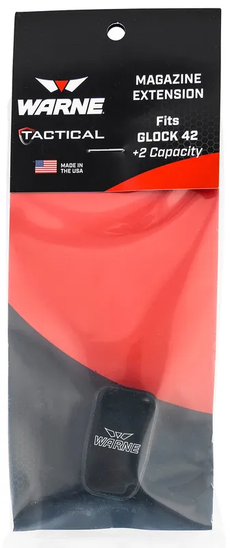 Warne Magazine Extension for Glock 42 Magazines Adds 2rd