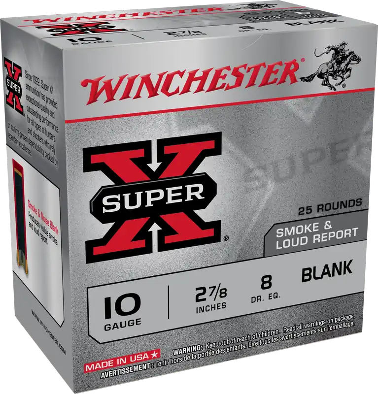 Winchester Ammo Super X Blank 2.87" 25 Box