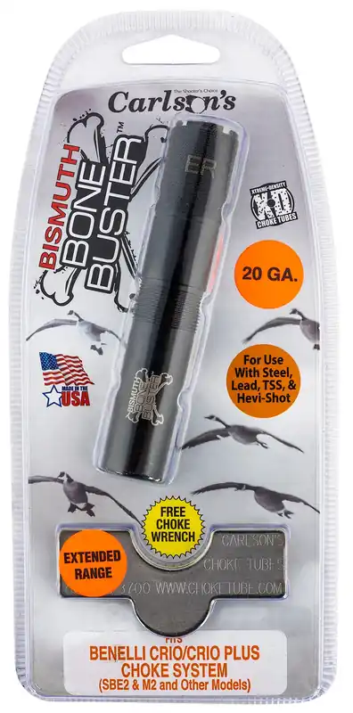 Carlson‘s Choke Tubes 09217 Bismuth Bone Buster Benelli Crio/Crio Plus 20 Gauge