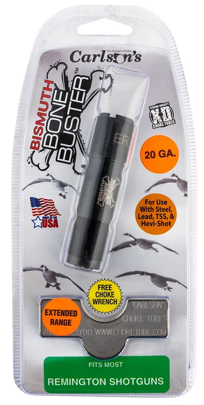 Carlson‘s Choke Tubes 09217 Bismuth Bone Buster Rem Choke 20 Gauge