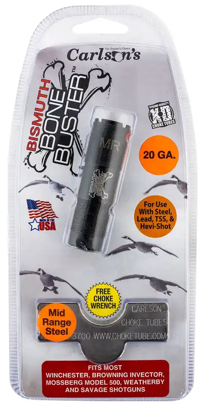 Carlson‘s Choke Tubes 09218 Bismuth Bone Buster WinChoke, Browning Invector, Mossberg 500 20 Gauge