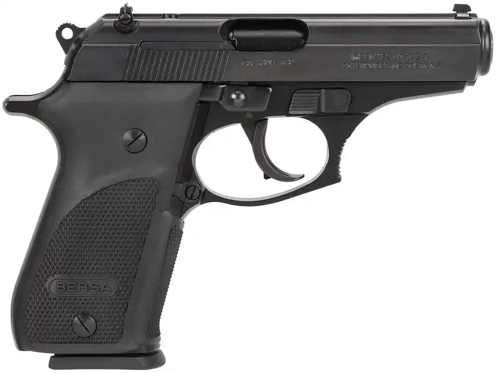 Bersa Thunder Plus SA/DA 380 ACP Caliber with 3.50", 15+1, Matte Black Finish