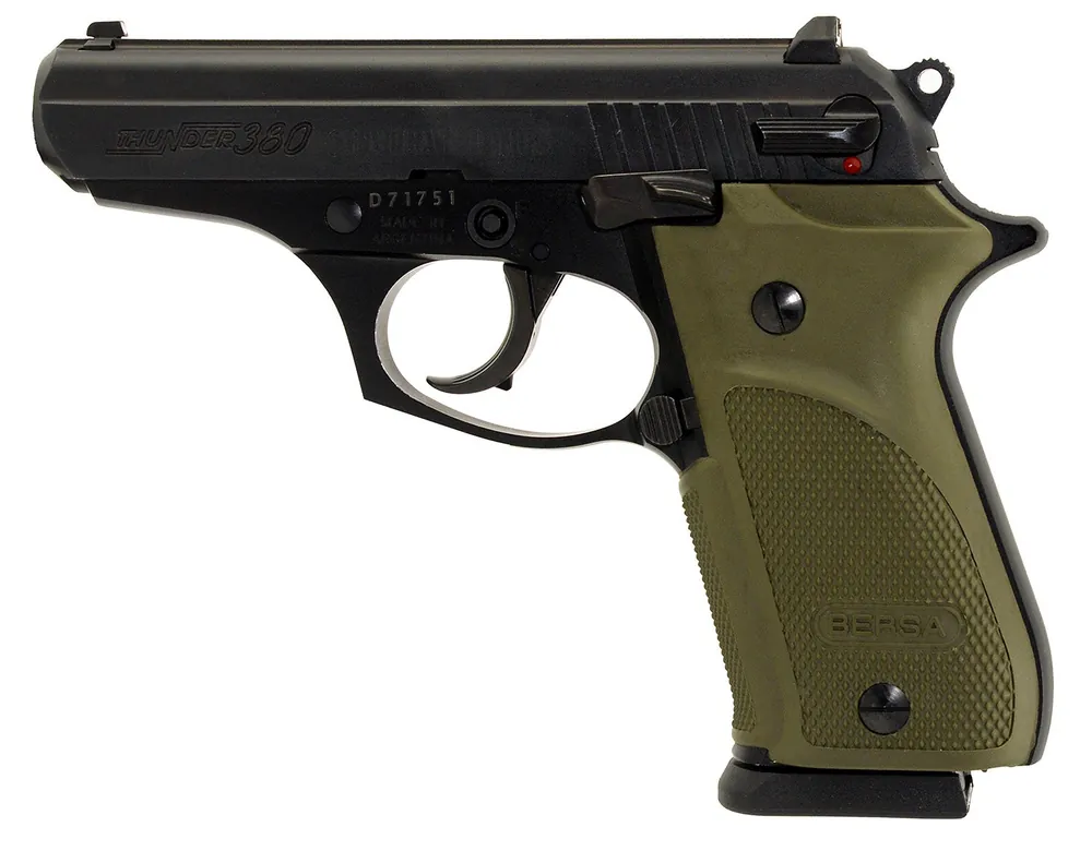 Bersa Thunder 380 Combat 380 ACP Caliber with 3.50", 15+1, Matte Black Finish