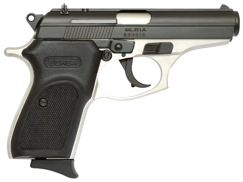 Bersa Thunder 22 LR 3.50" Pistol Nickel/Black