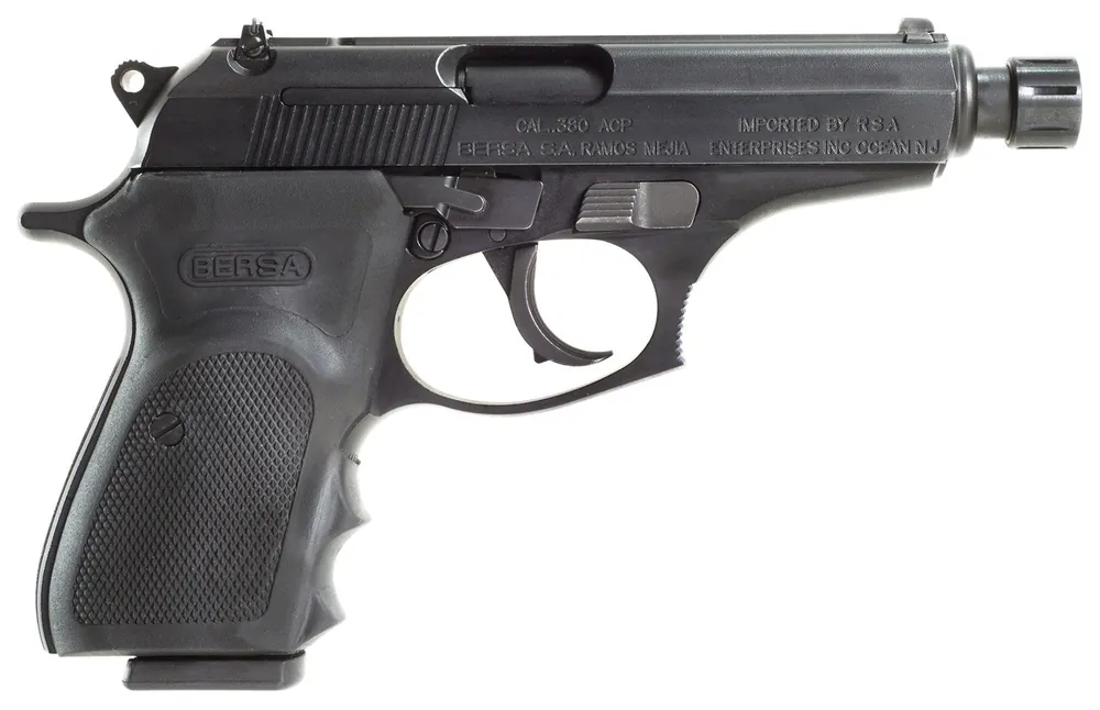Bersa Thunder 380 ACP Caliber with 3.50", 8+1, Matte Black Finish