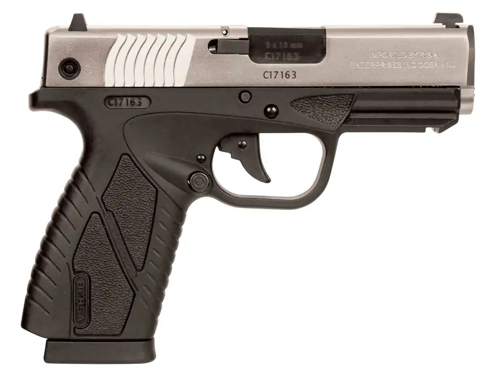 Bersa BPCC Concealed Carry 9mm Luger Caliber with 3.30", 8+1, Matte Black