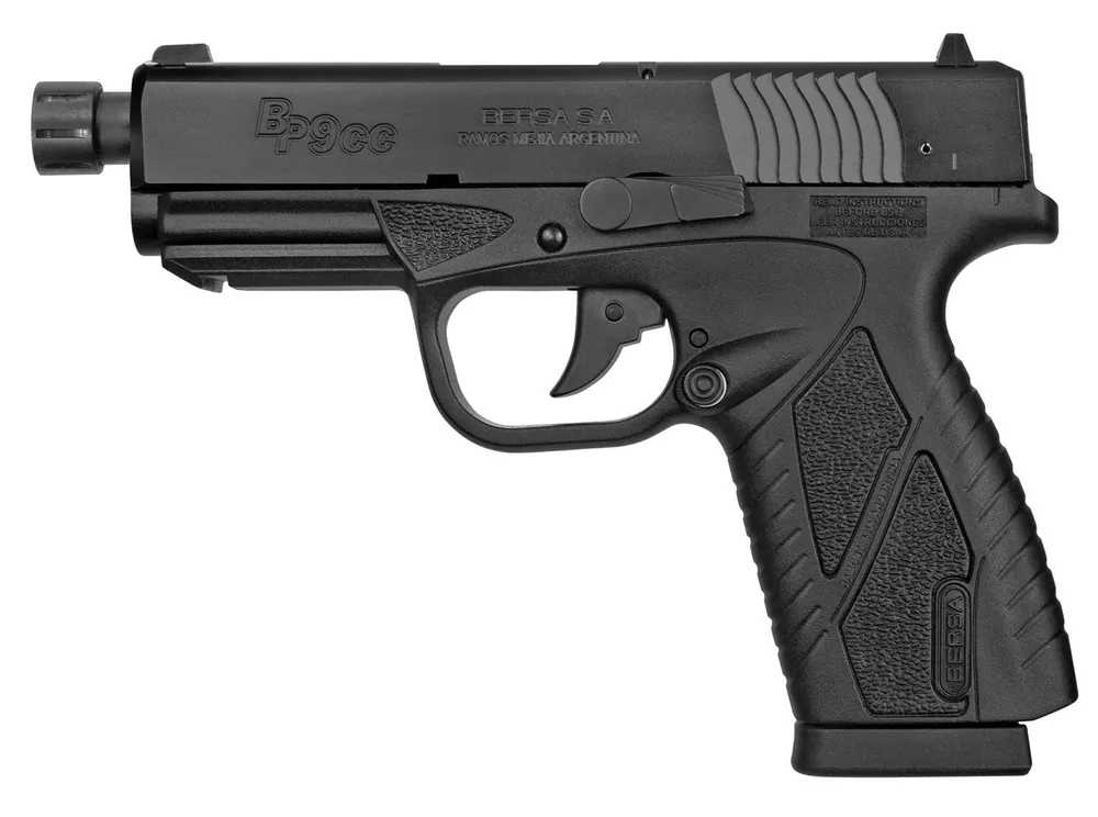 Bersa BPCC Concealed Carry 9mm Luger with 3.30", 8+1, Matte