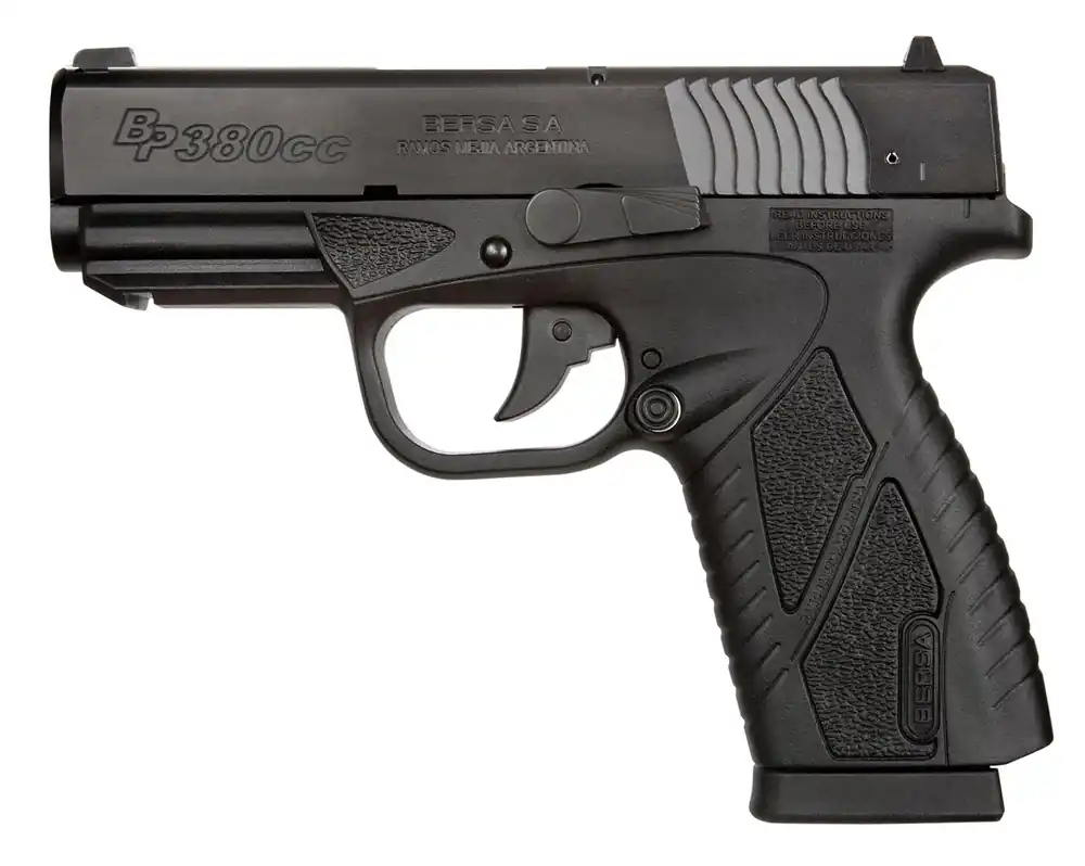 Bersa BPCC Concealed Carry 380 ACP Caliber with 3.30" , 8+1 , Matte Black Finish