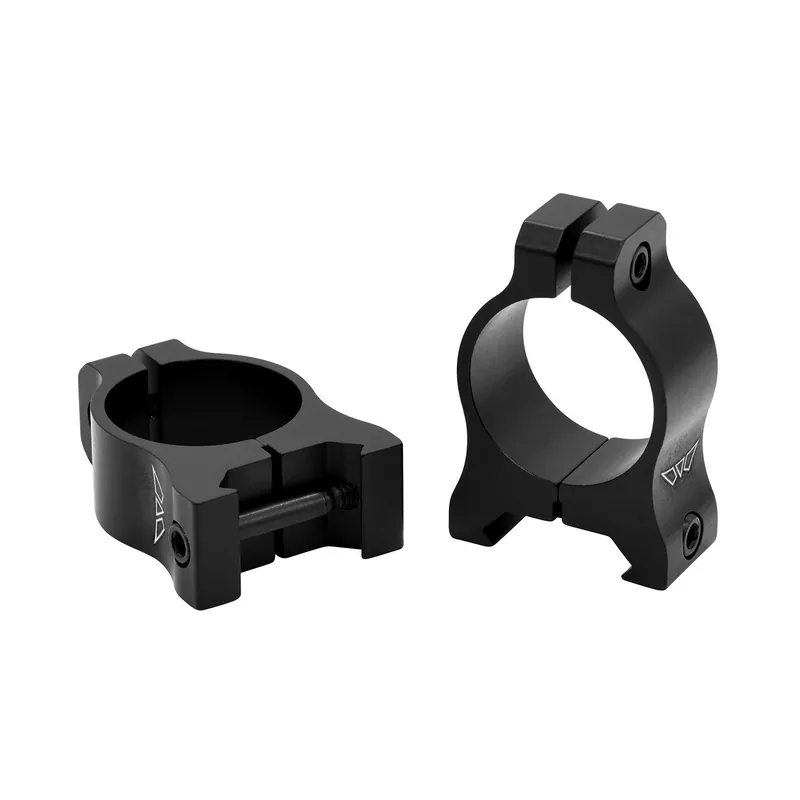 Warne Vapor Scope Ring Set Fixed For Rifle Maxima/Weaver/Picatinny Low 1" Tube