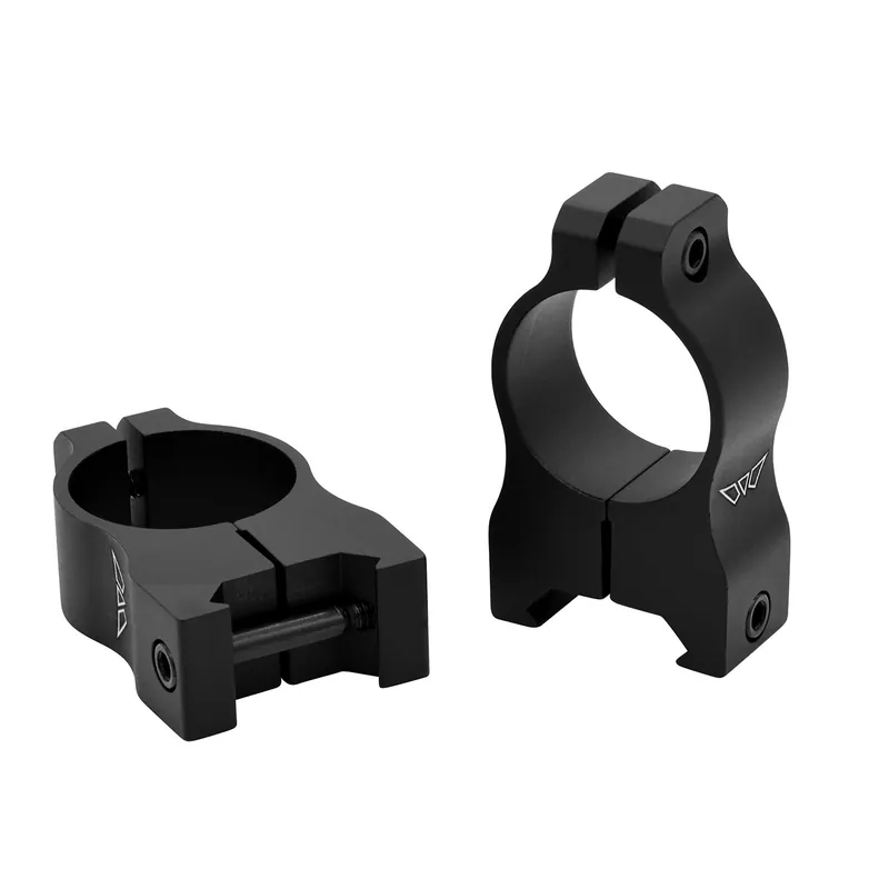 Warne Vapor Scope Ring Set Fixed For Rifle Maxima/Weaver/Picatinny High 1" Tube