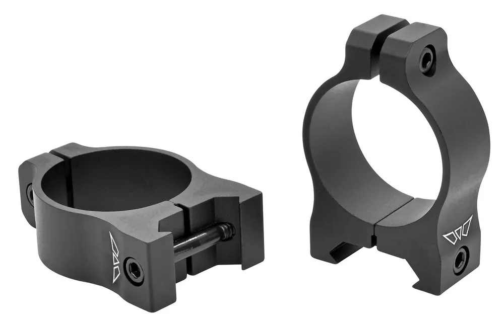 Warne Vapor Scope Ring Set Fixed For Rifle Maxima/Weaver/Picatinny Low 30mm Tube