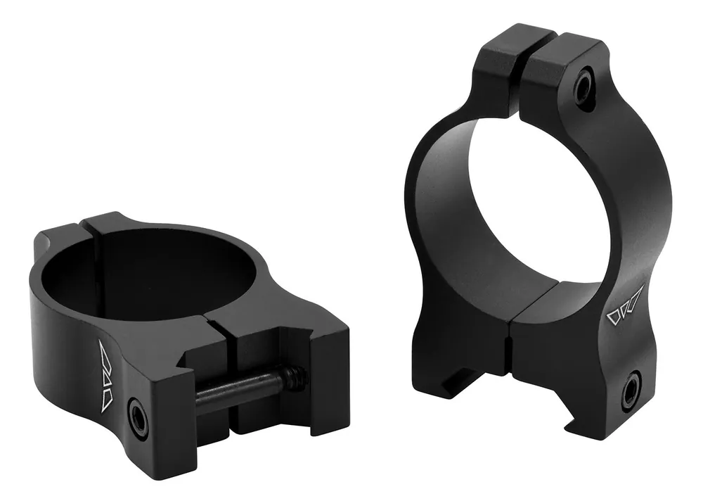 Warne Vapor Scope Ring Set Fixed For Rifle Maxima/Weaver/Picatinny Medium 30mm Tube