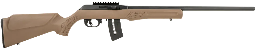 Rossi RS22 .22 WMR 10+1 21" Matte Black Barrel/Rec Brown Syn Monte Carlo Stock Cross-bolt Safety Accessory Rail RS22W2111B