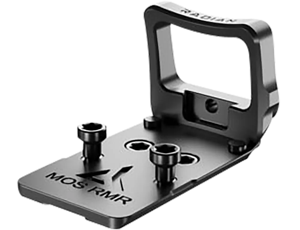 Radian Weapons Guardian Optic Guard Black RMR Mount Compatible w/Glock MOS
