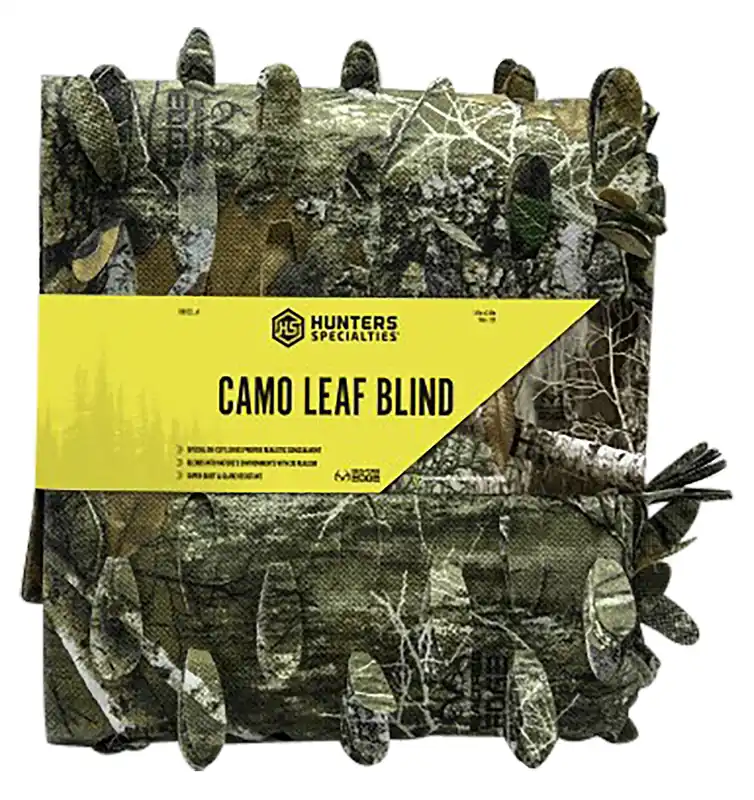 Hunters Specialties Camo Leaf Blind Realtree Edge 56" H x 12‘ L