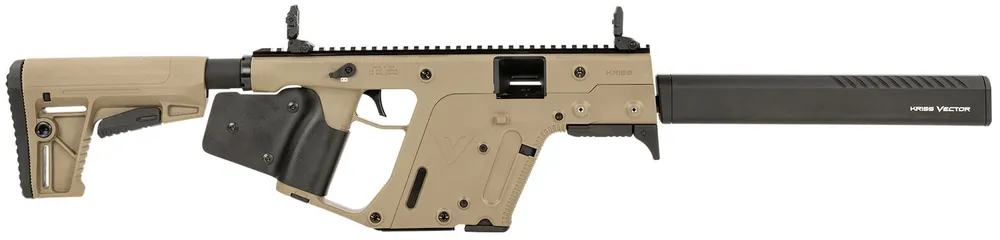 Kriss USA Vector Gen II CRB *CA Compliant 9mm Luger 10+1 16" with Black Barrel Shroud