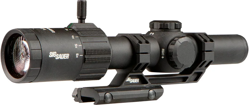 Sig Sauer Electro-Optics Tango-MSR LPVO (FFP) Coyote Tan 1-6x24mm 30mm Tube Illuminated BDC6 Reticle SOTM61002