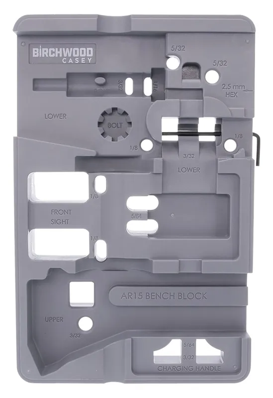 Birchwood Casey Bench Block Gray AR-15