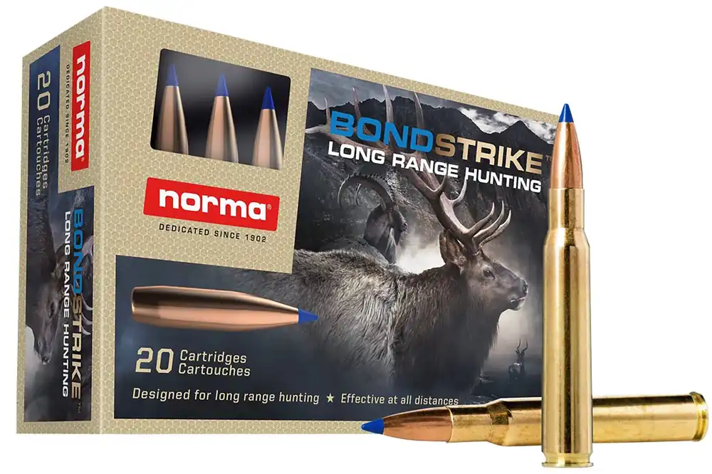 Norma Ammunition Dedicated Hunting Bondstrike Extreme 30-06 Springfield 180 Gr. Bonded Polymer Tip 20/Box