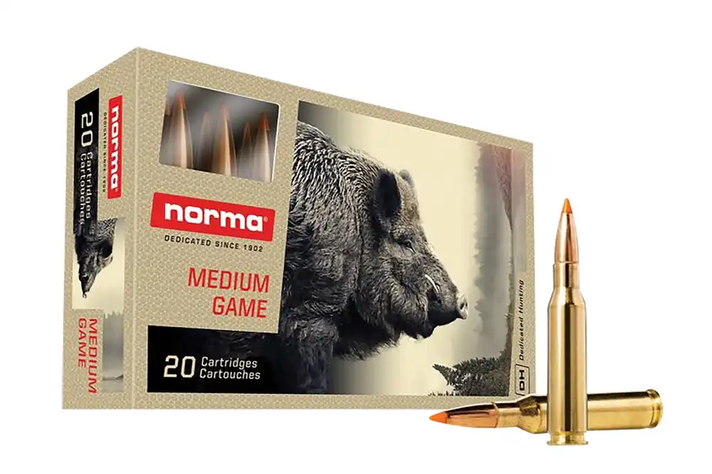 Norma Ammunition Dedicated Hunting Tipstrike 7mm-08 Rem. 160 Gr. Polymer Tip 20/Box