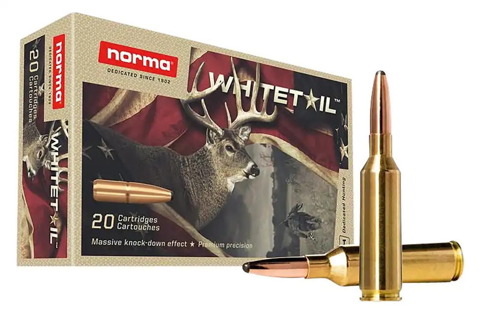 Norma Dedicated Hunting Whitetail 6.5 PRC 140 Gr. Pointed Soft Point 20/Box