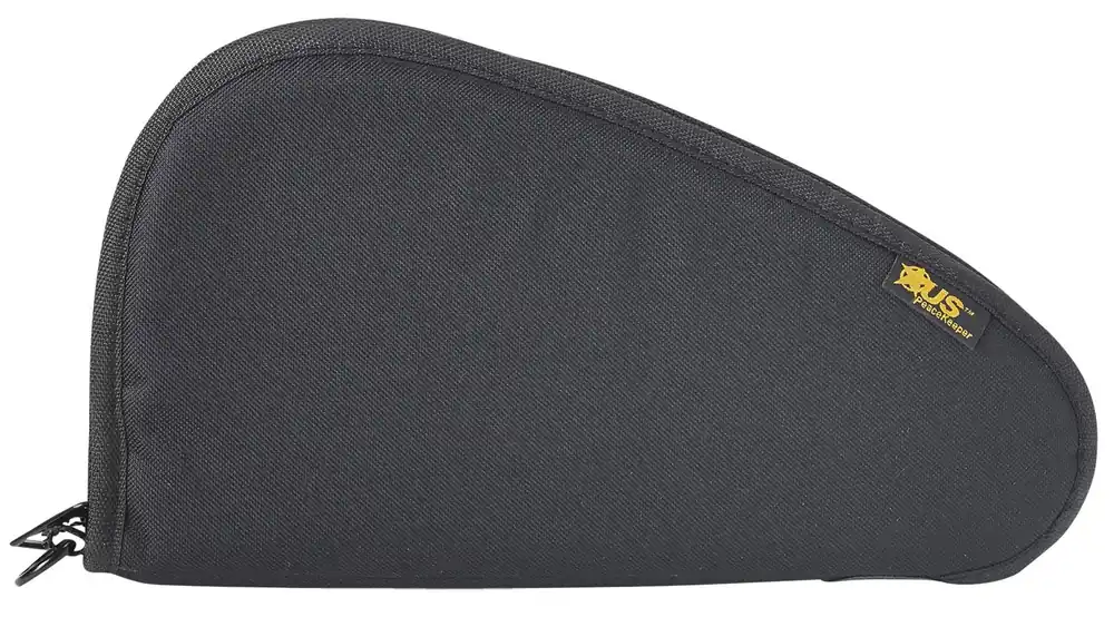 US PeaceKeeper Pistol Case Black Holds 1 Handgun