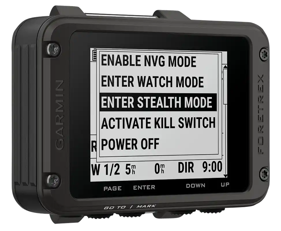 Garmin Fortex 801 GPS Navigator Black Monochrome MIP Display