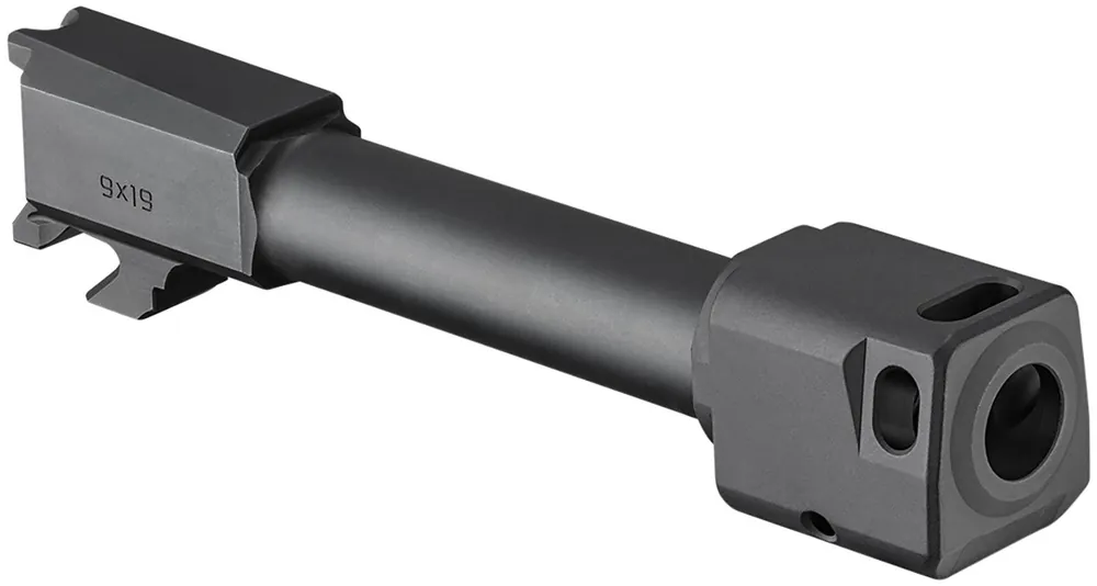 Springfield Armory XD-M Replacement Barrel 4.50" 9mm Luger, Black Melonite (Fits Any 4.50" XD-M/XD-M Elite)