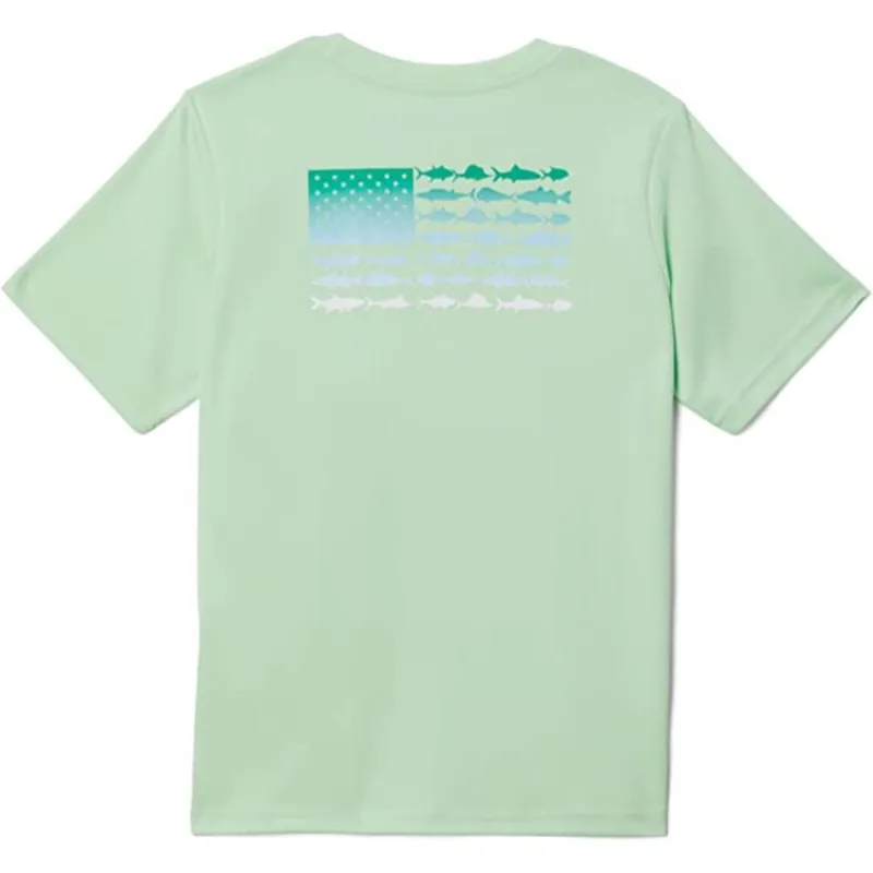 Columbia Boys‘ PFG Terminal Tackle Fish Flag T-Shirt-Key West