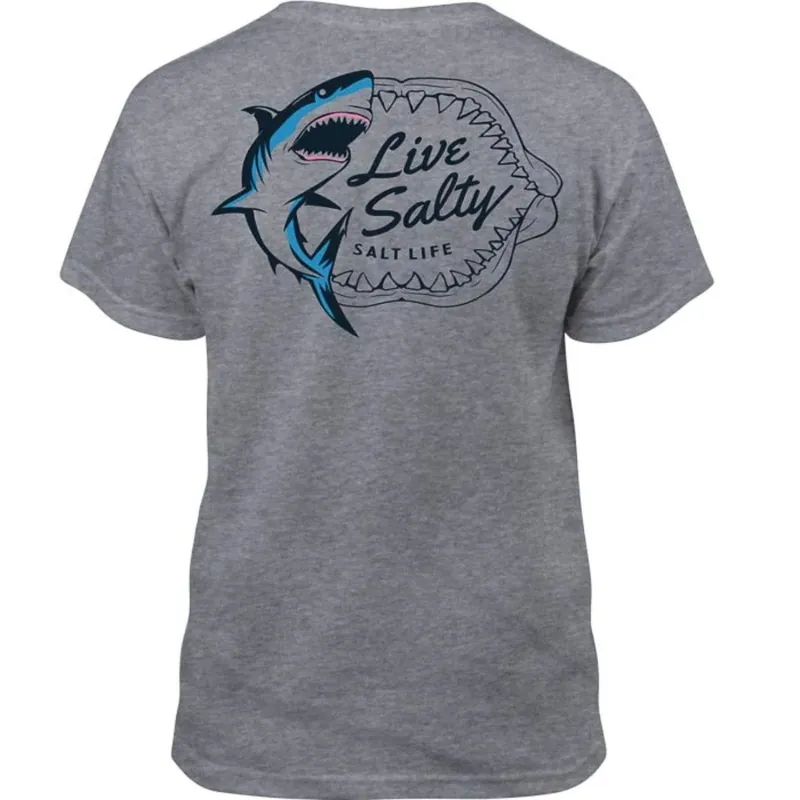 Salt Life Youth Shark Bite S/S Tee