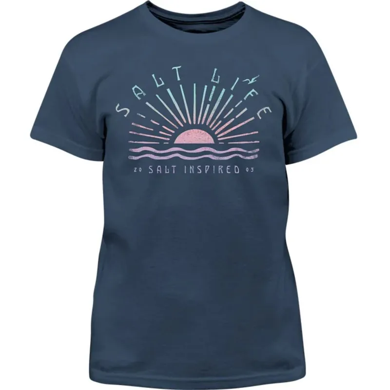 Salt Life Youth Radiating Sun S/S Tee