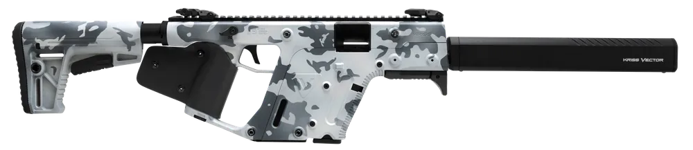 Kriss USA Vector Gen II CRB *CA Compliant 45 ACP 10+1 16" Black Chrome Moly Barrel Alpine Camo
