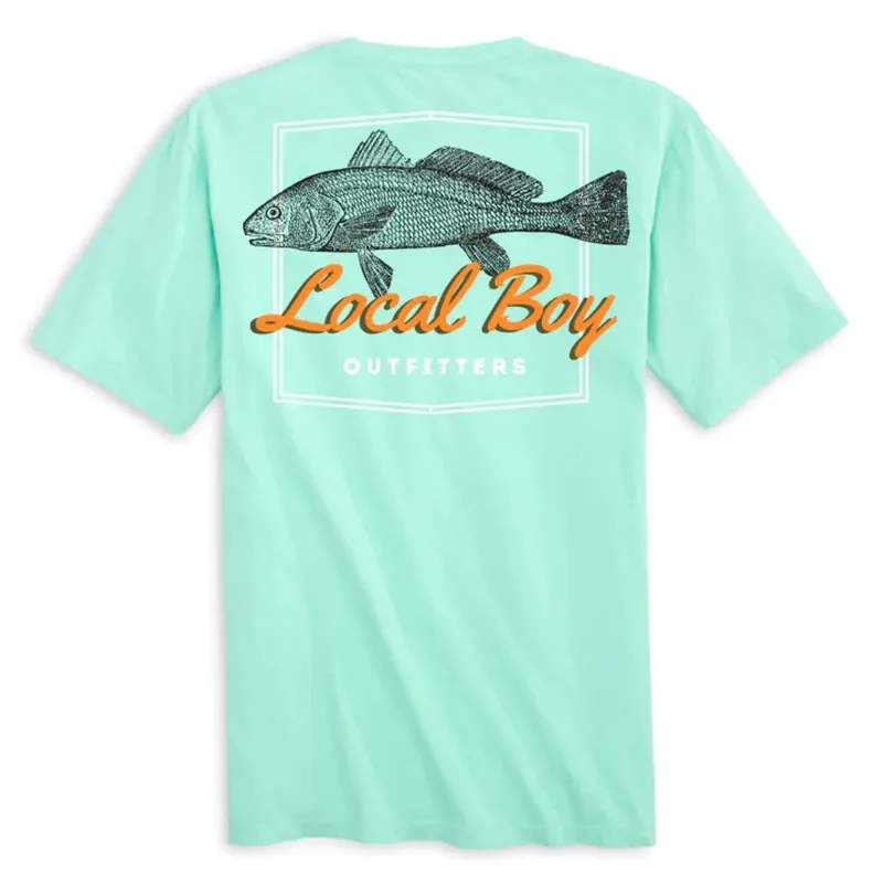 Local Boy Outfitters Men‘s Whiskey Red S/S T-Shirt