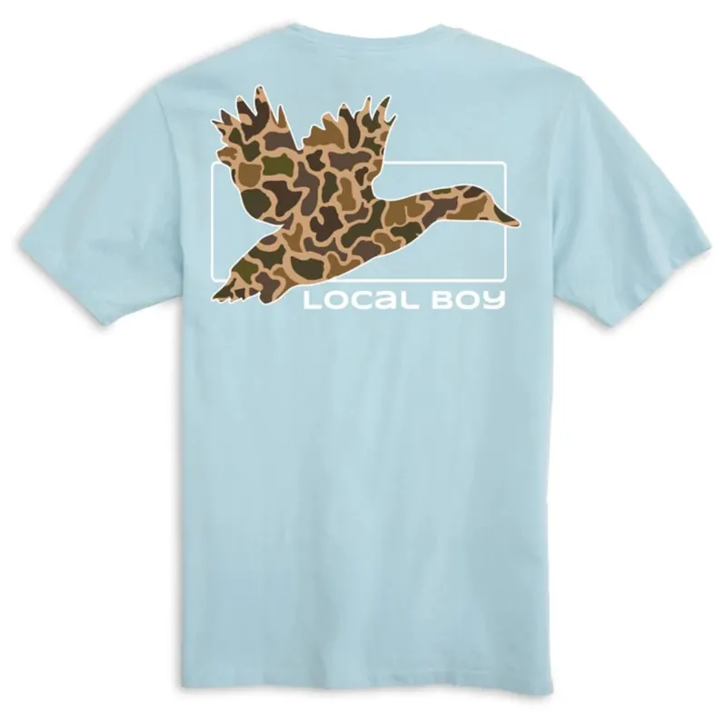 Local Boy Outfitters Men‘s Duck Camo S/S T-Shirt