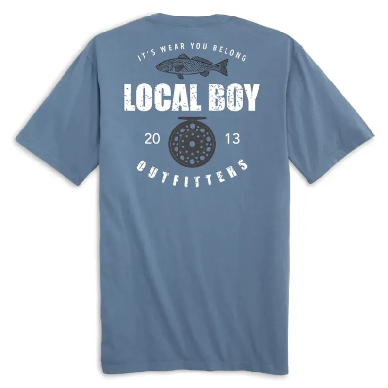 Local Boy Outfitters Men‘s Redfish Reel S/S T-Shirt