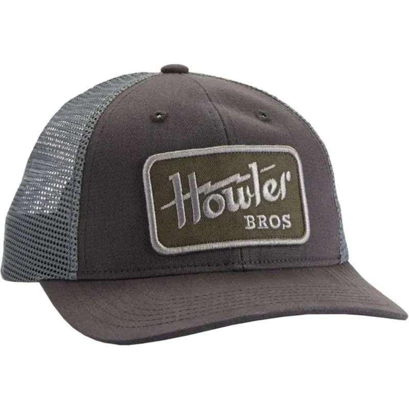 Howler Brothers Men‘s Electric Standard Snapback Hat - Charcoal