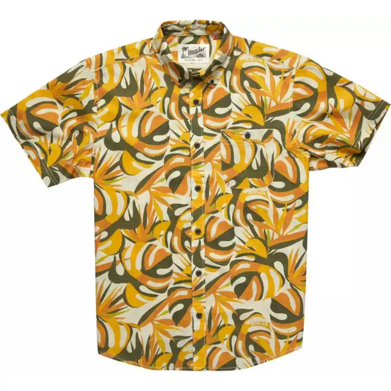 Howler brothers Men‘s Mansfield S/S Shirt - Citron