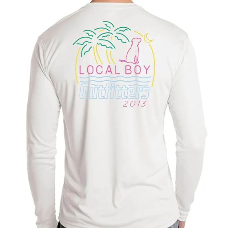 Local Boy Outfitters Naturdays L/S Graphic Performance Shirt
