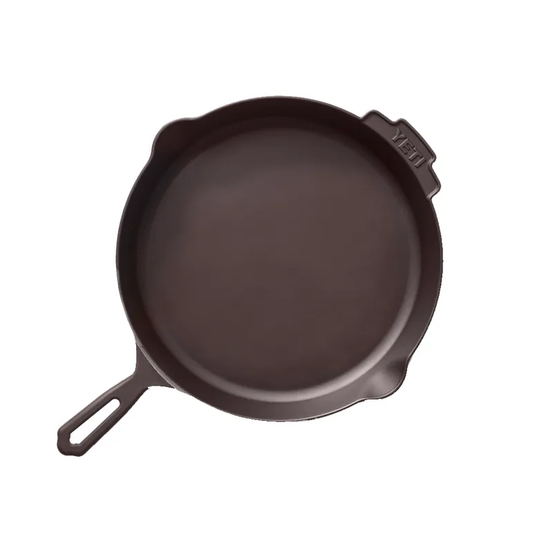Yeti 12" Cast Iron Skillet Bundle