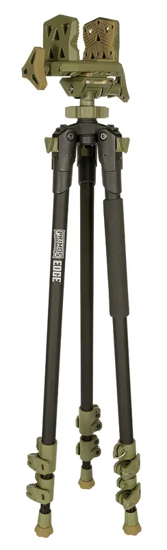 Primos Edge 31"-59", Dark Earth with Black Legs, Gun Clamp Mount