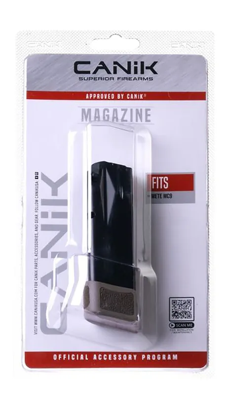 Canik MC9 15rd 9mm Luger Flat Dark Earth