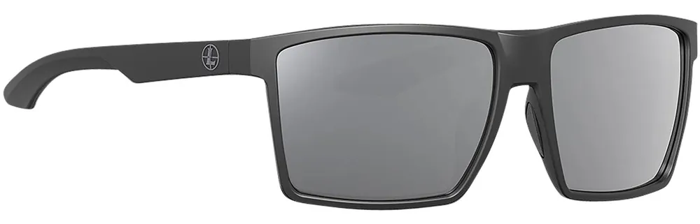 Leupold Performance Wear Desoto Shatter Proof Polarized Shadow Gray Flash Lens, Matte Black Frame, No-Slip Bridge