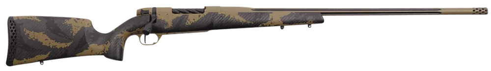 Weatherby Mark V Apex 6.5-300 Wthby Mag 3+1 Rd 26" Coyote Tan Graphite Black Fluted Barrel Rifle
