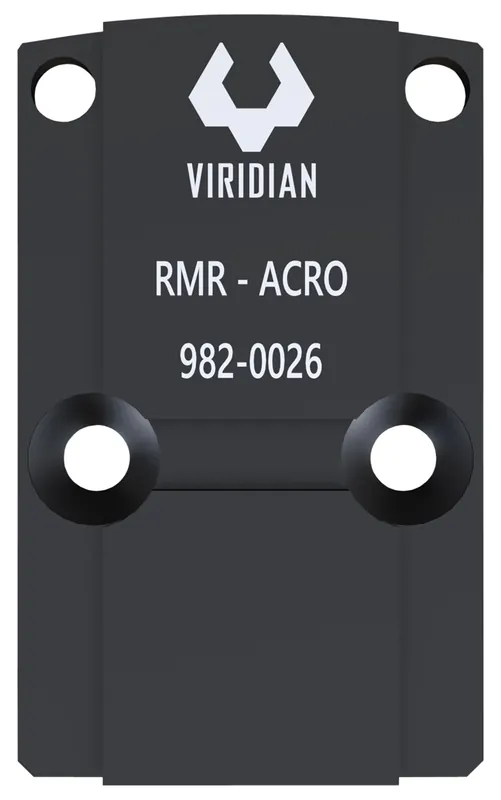 Viridian RFX45 RMR Mounting Adapter Black