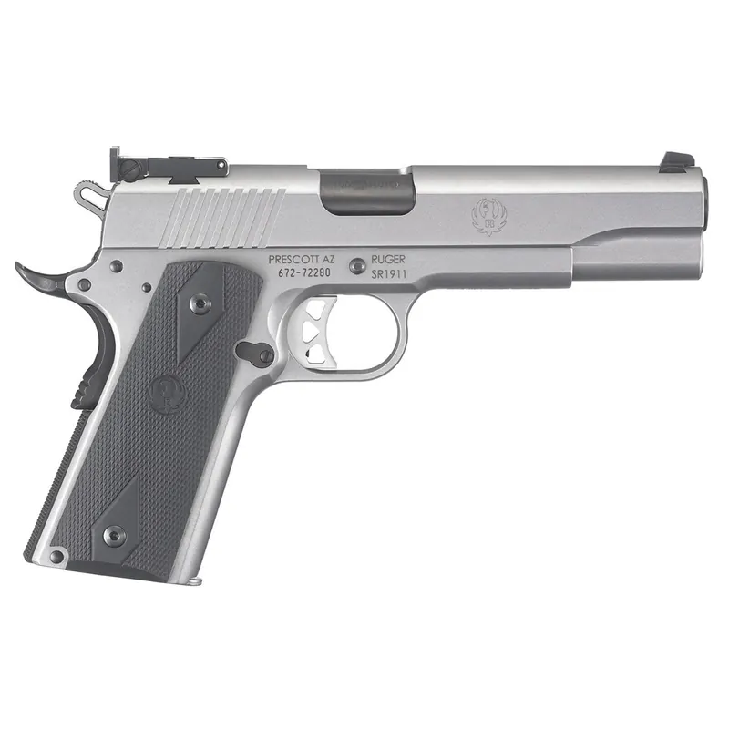 Ruger SR1911 Target 10MM Auto Pistol 5" 8+1 Stainless