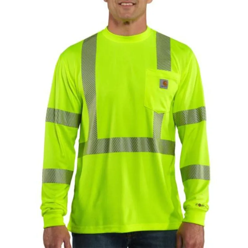 Carhartt Men‘s Force Class 3 High-Visibility L/S T-Shirt