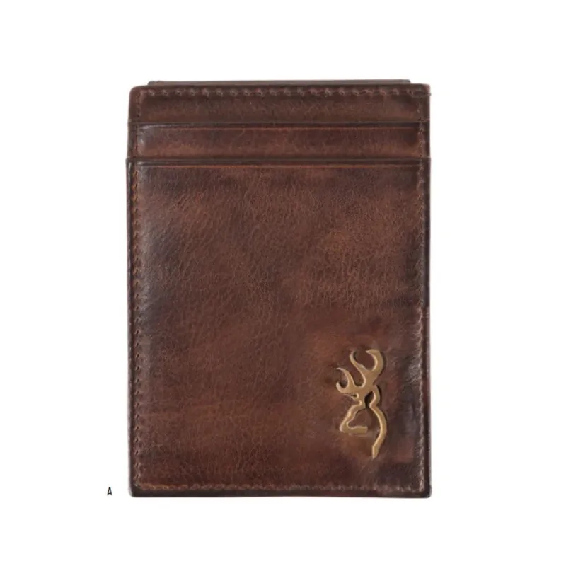 Browning Men‘s Brass Buck Card Master Wallet
