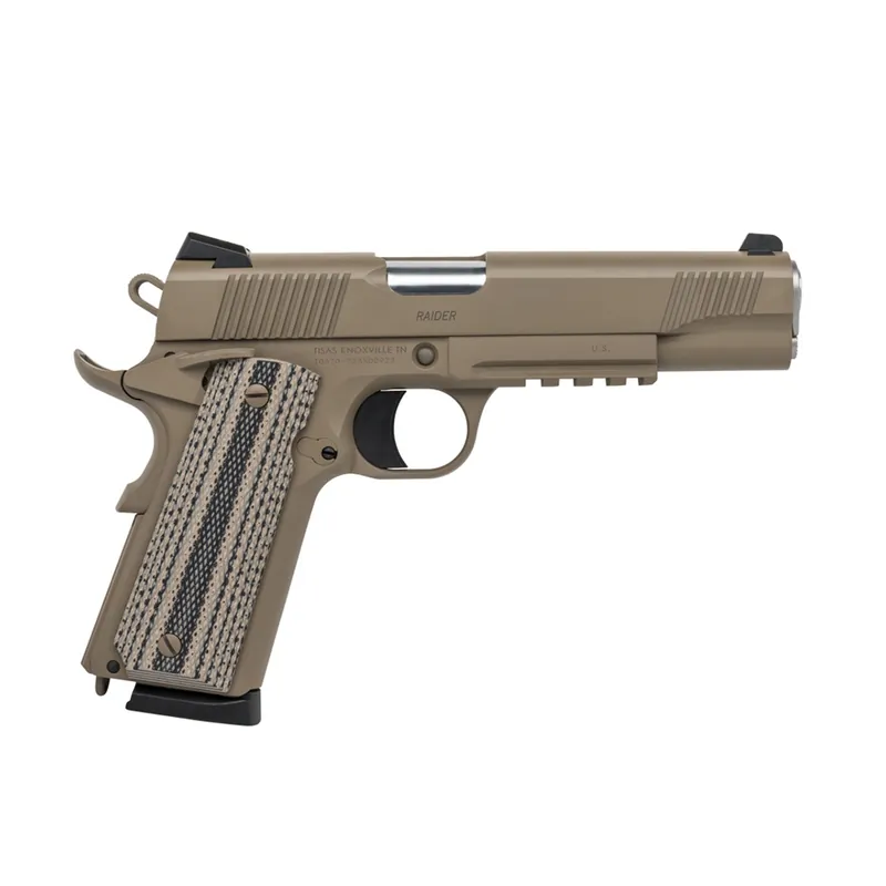 Tisas 1911 Raider 45 ACP Pistol 5" FDE