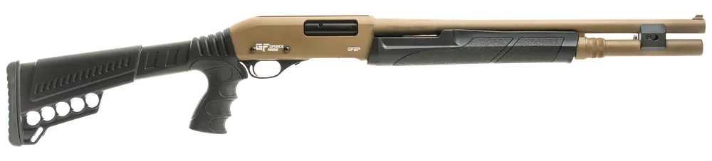 Gforce Arms GF2P 12 GA Tactical Pump Shotgun 20" 3" FDE GF2P12