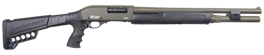 Gforce Arms GF2P 12 GA Pump Tactical Shotgun 20" 3" OD Green GF2P12